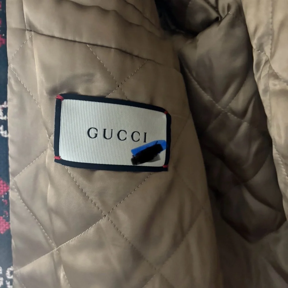Authentic 💎Gucci Mens GG Diamont Jacket - Picture 9 of 10